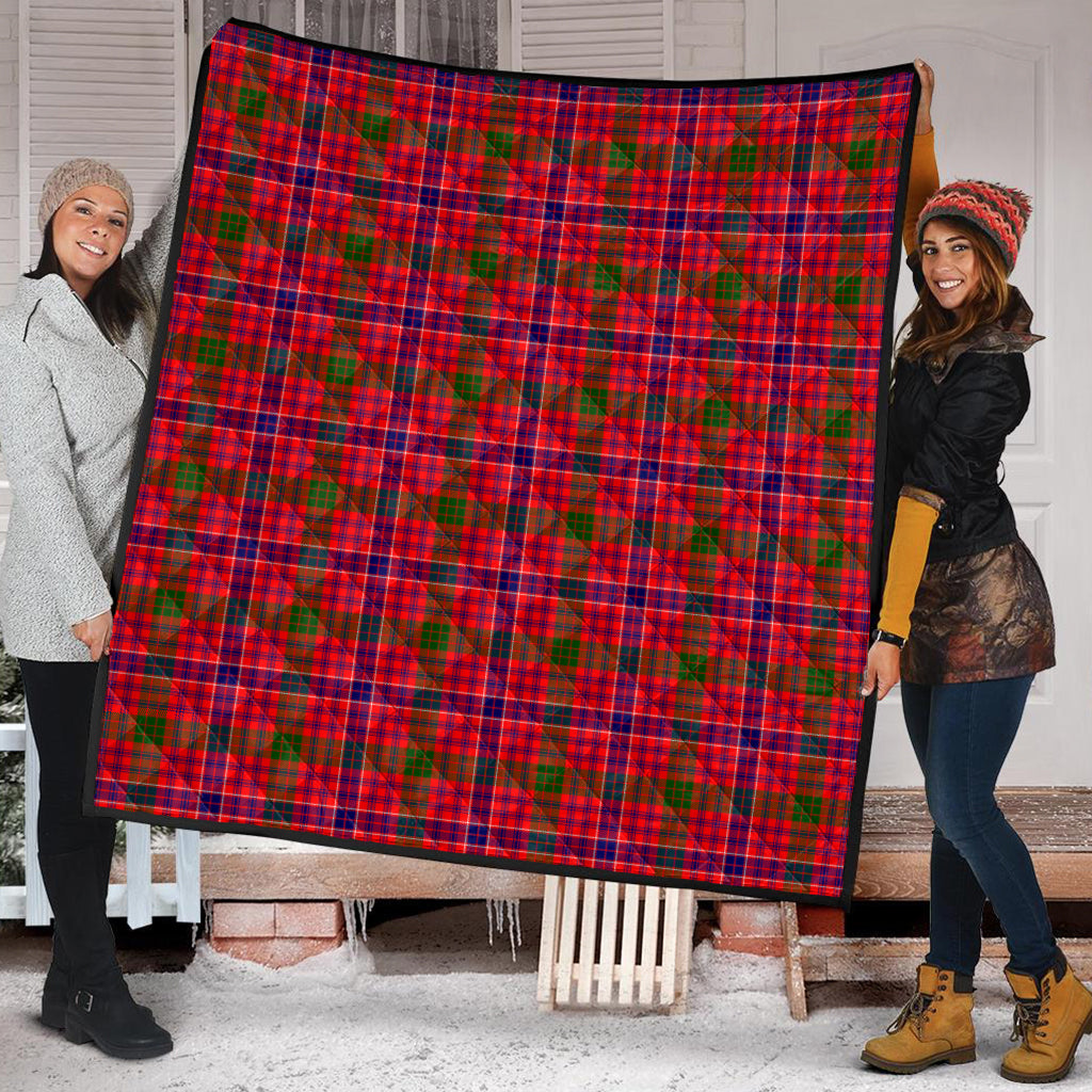 MacRow Tartan Quilt Super King Quilt 91" x 110" - Tartan Vibes Clothing