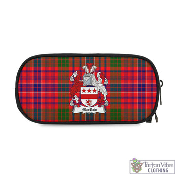 MacRow Tartan Pen and Pencil Case with Family Crest