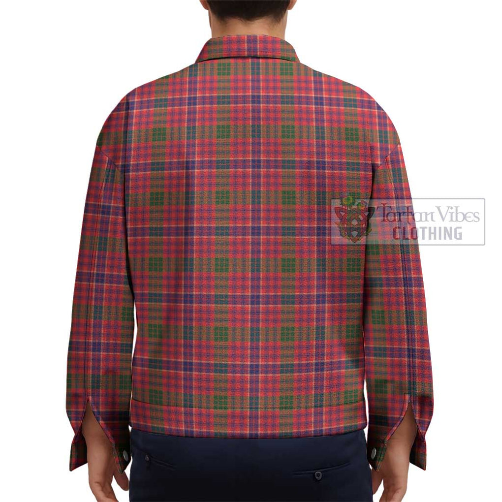 MacRow Tartan Unisex Lapel Cotton Jacket - Tartan Vibes Clothing