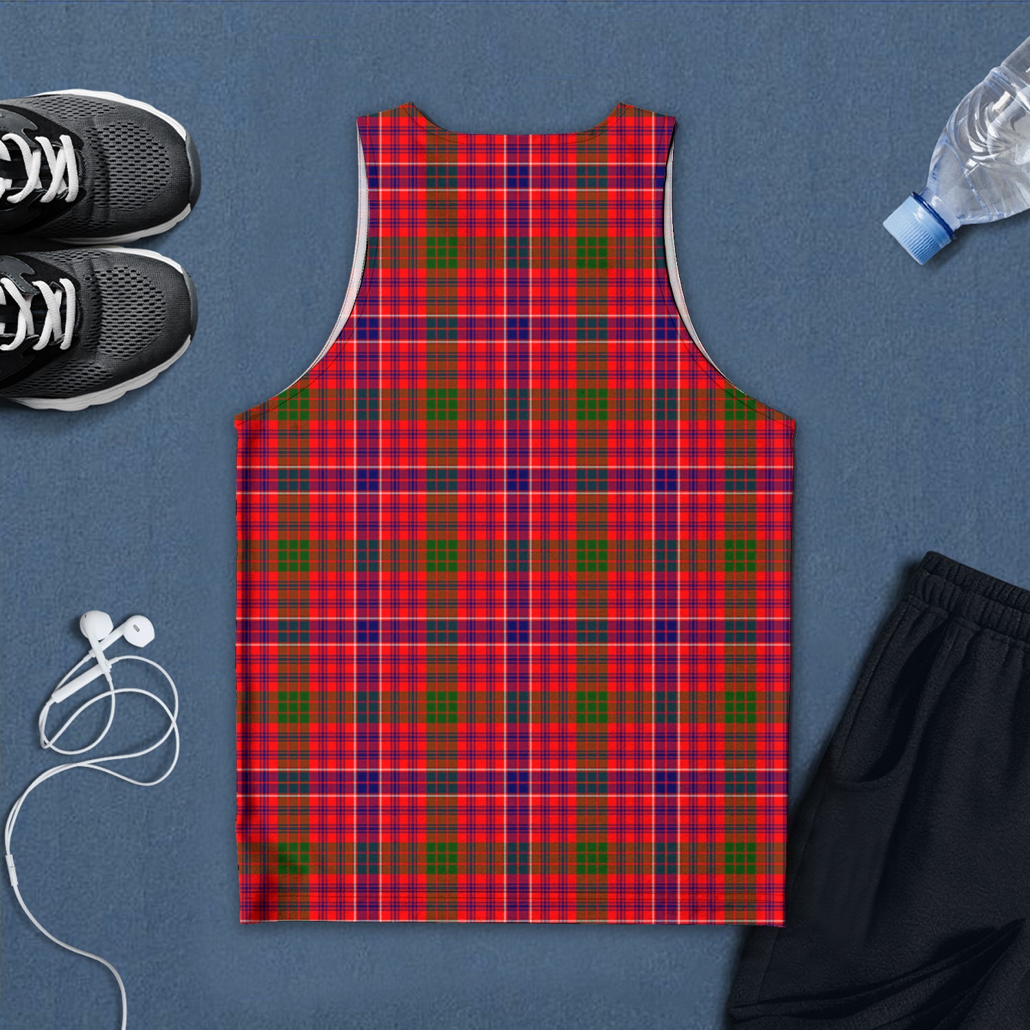 MacRow Tartan Mens Tank Top - Tartan Vibes Clothing