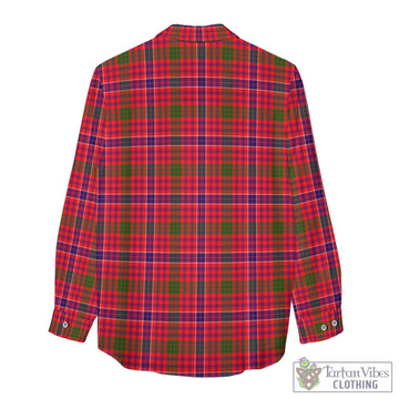 MacRow Tartan Womens Casual Shirt with Family Crest