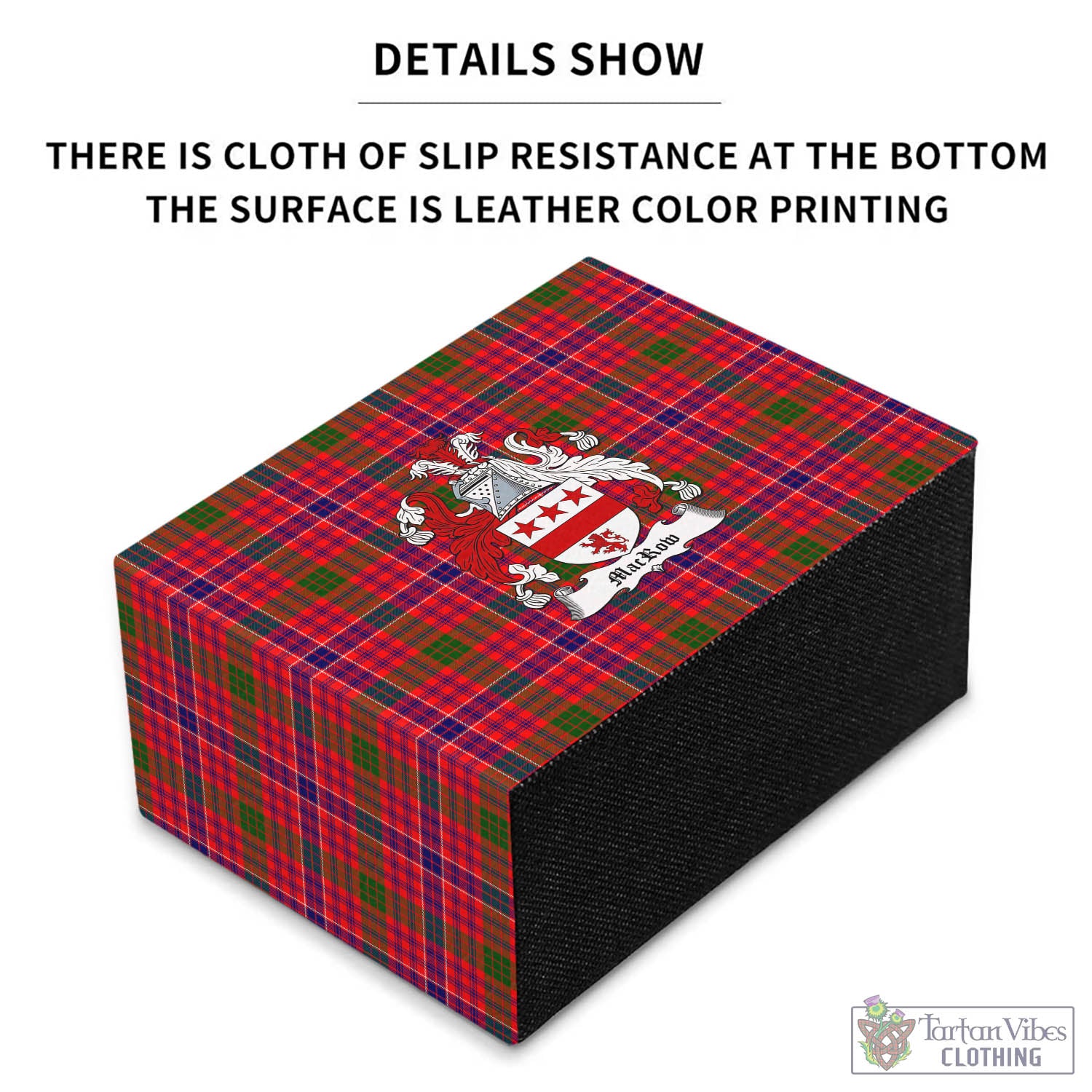 MacRow Tartan Pen Holder with Family Crest - Tartan Vibes Clothing