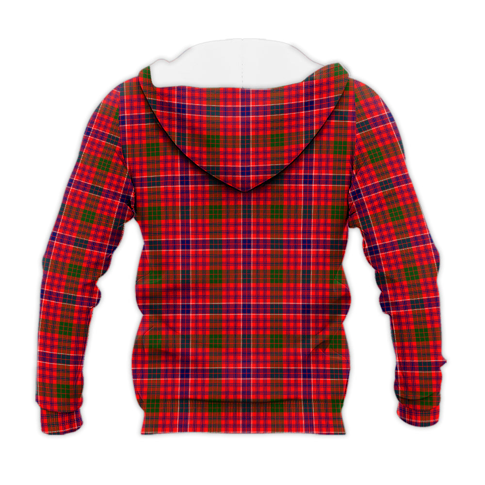 MacRow Tartan Knitted Hoodie - Tartan Vibes Clothing