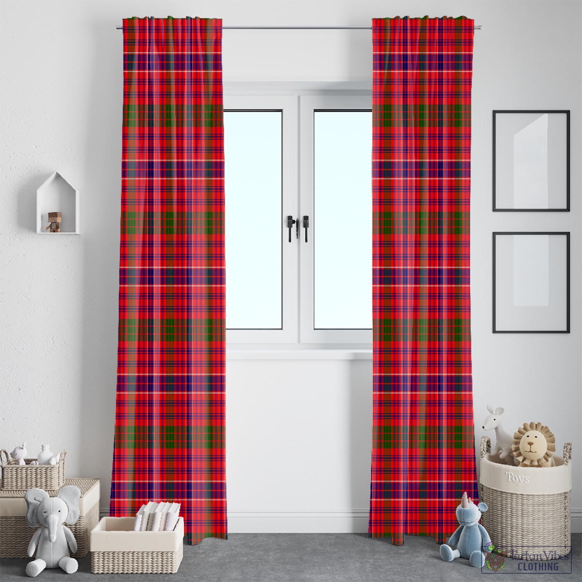 MacRow Tartan Window Curtain