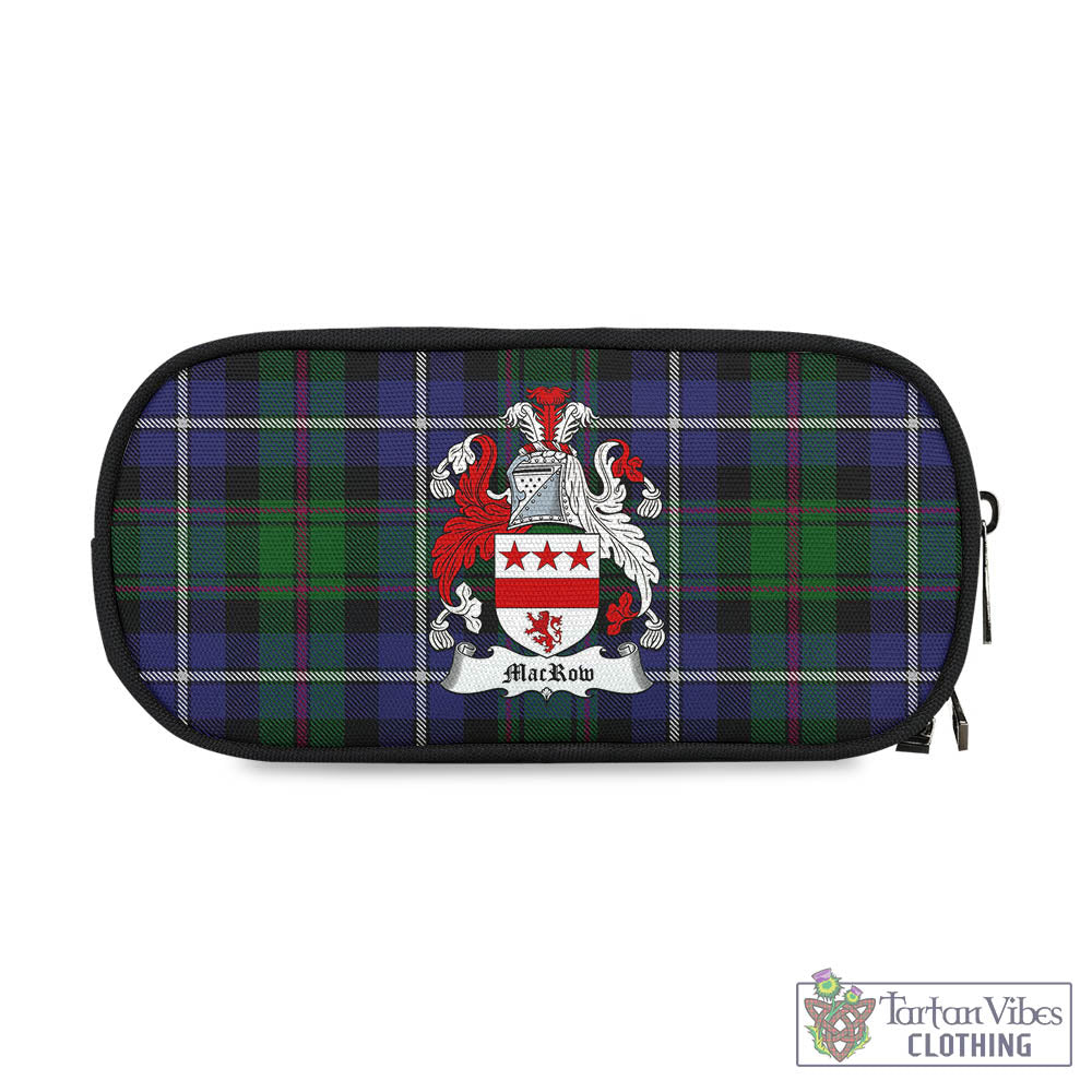 MacRow Hunting Tartan Pen and Pencil Case with Family Crest One Size 4.13*8.74 inch - Tartan Vibes Clothing
