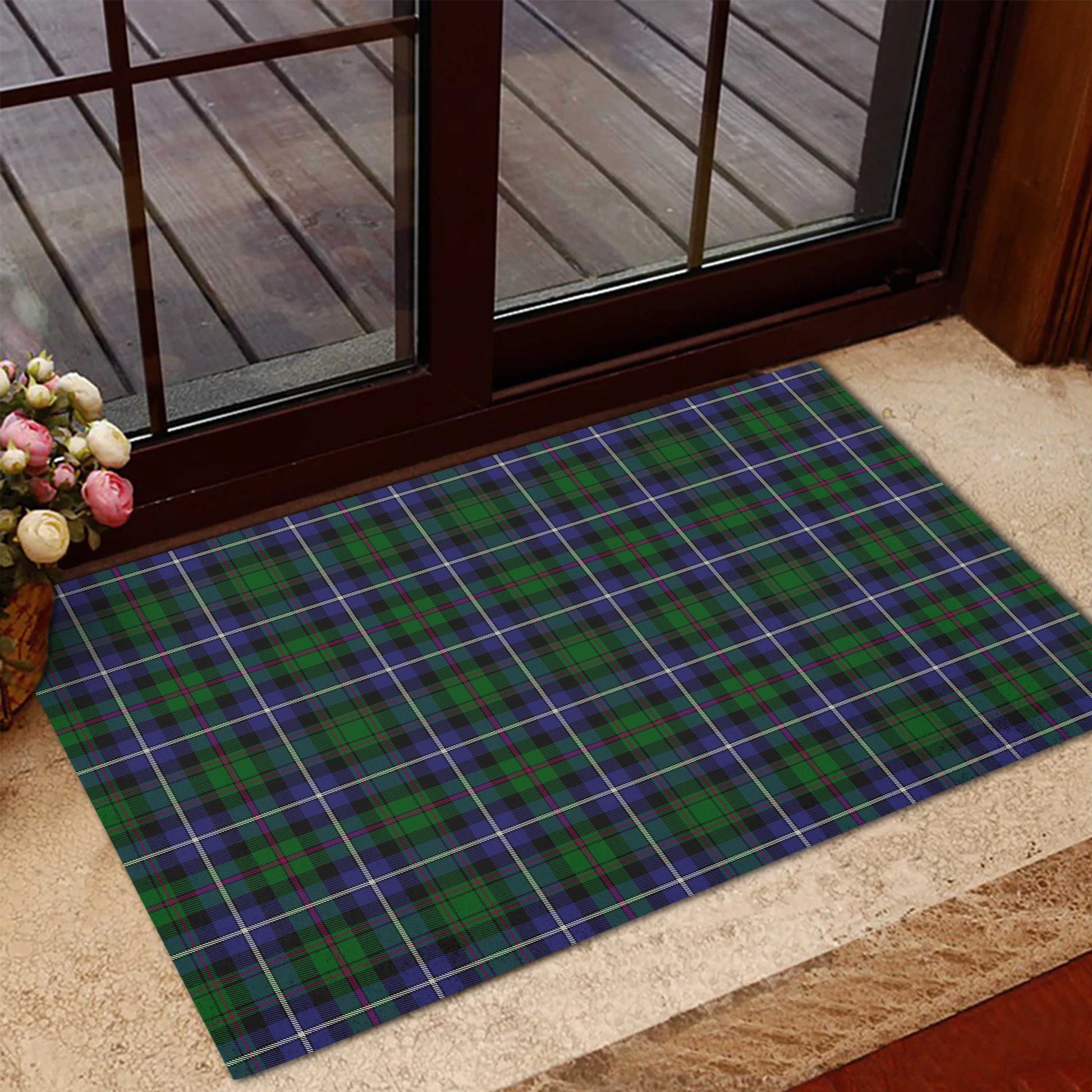MacRow Hunting Tartan Rubber Doormat L 60*90cm - Tartan Vibes Clothing