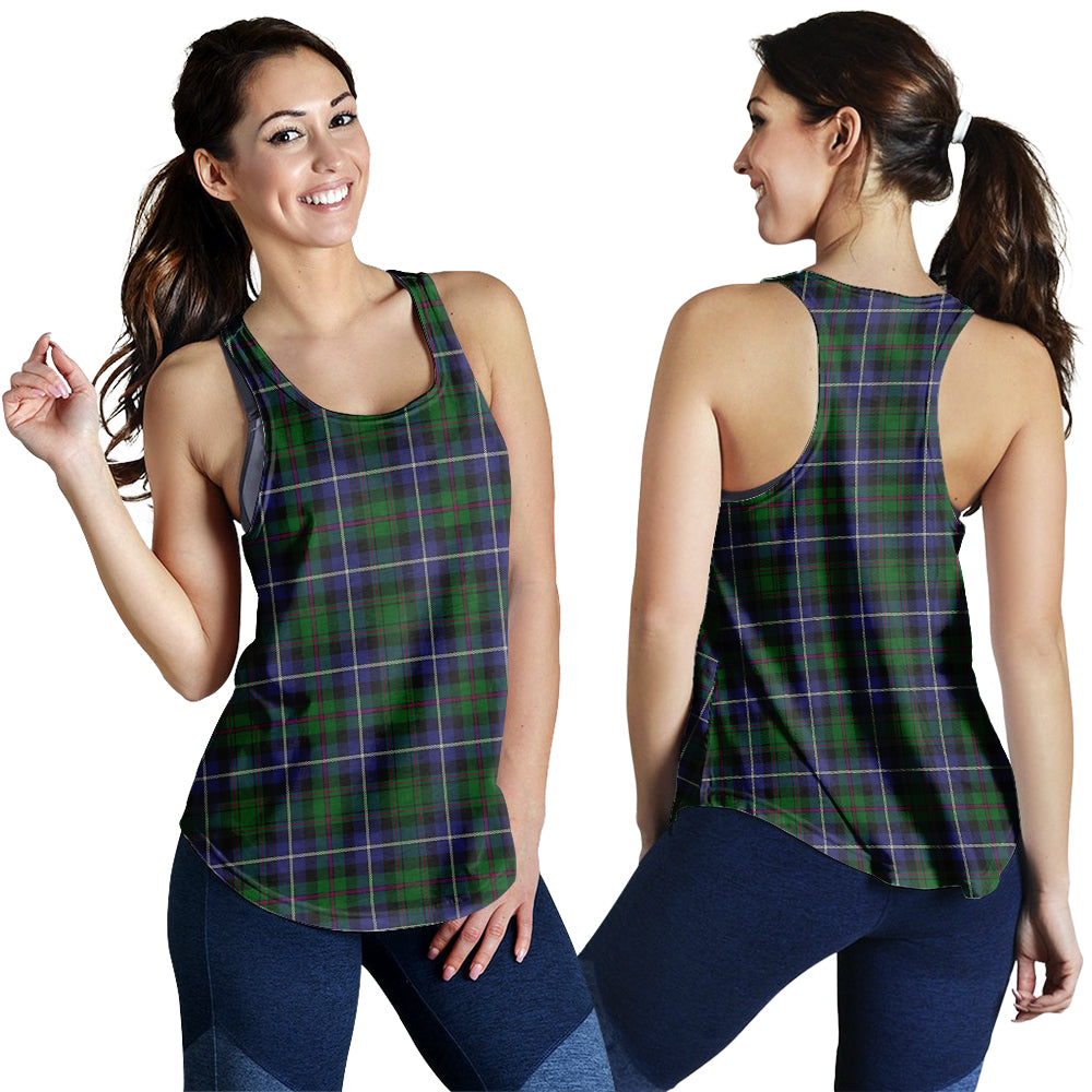 MacRow Hunting Tartan Women Racerback Tanks 4XL - Tartan Vibes Clothing