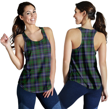 MacRow Hunting Tartan Women Racerback Tanks 4XL - Tartan Vibes Clothing