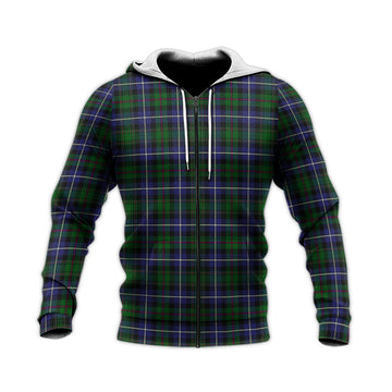 MacRow Hunting Tartan Knitted Hoodie - Tartan Vibes Clothing