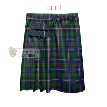 MacRow Hunting Tartan Men's Pleated Skirt - Fashion Casual Retro Scottish Kilt Style