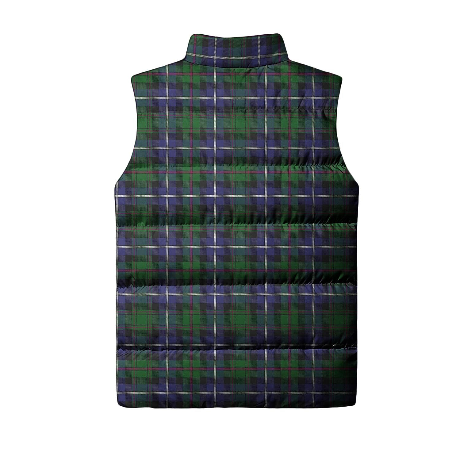 MacRow Hunting Tartan Sleeveless Puffer Jacket Unisex L - Tartan Vibes Clothing