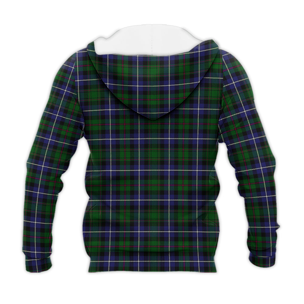 MacRow Hunting Tartan Knitted Hoodie - Tartan Vibes Clothing