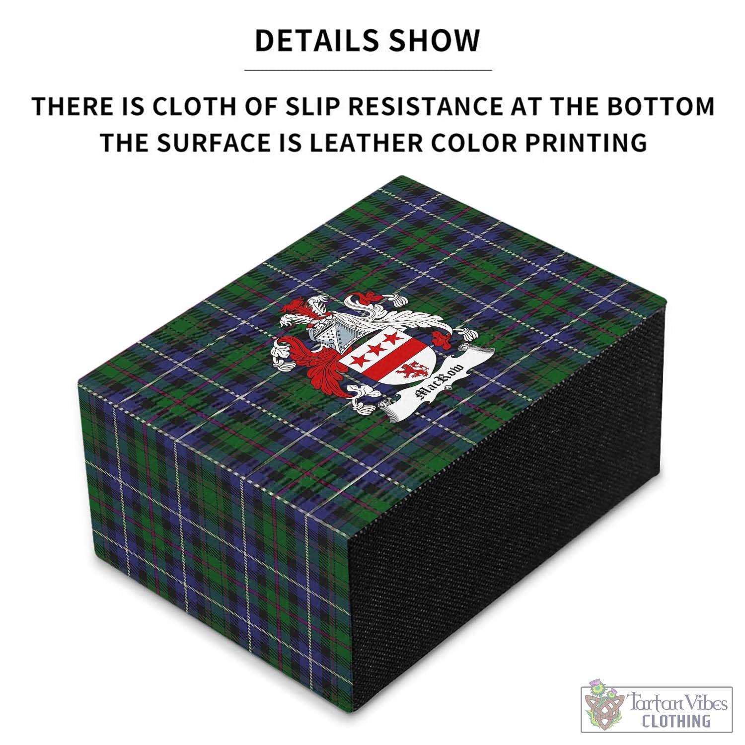 MacRow Hunting Tartan Pen Holder with Family Crest - Tartan Vibes Clothing