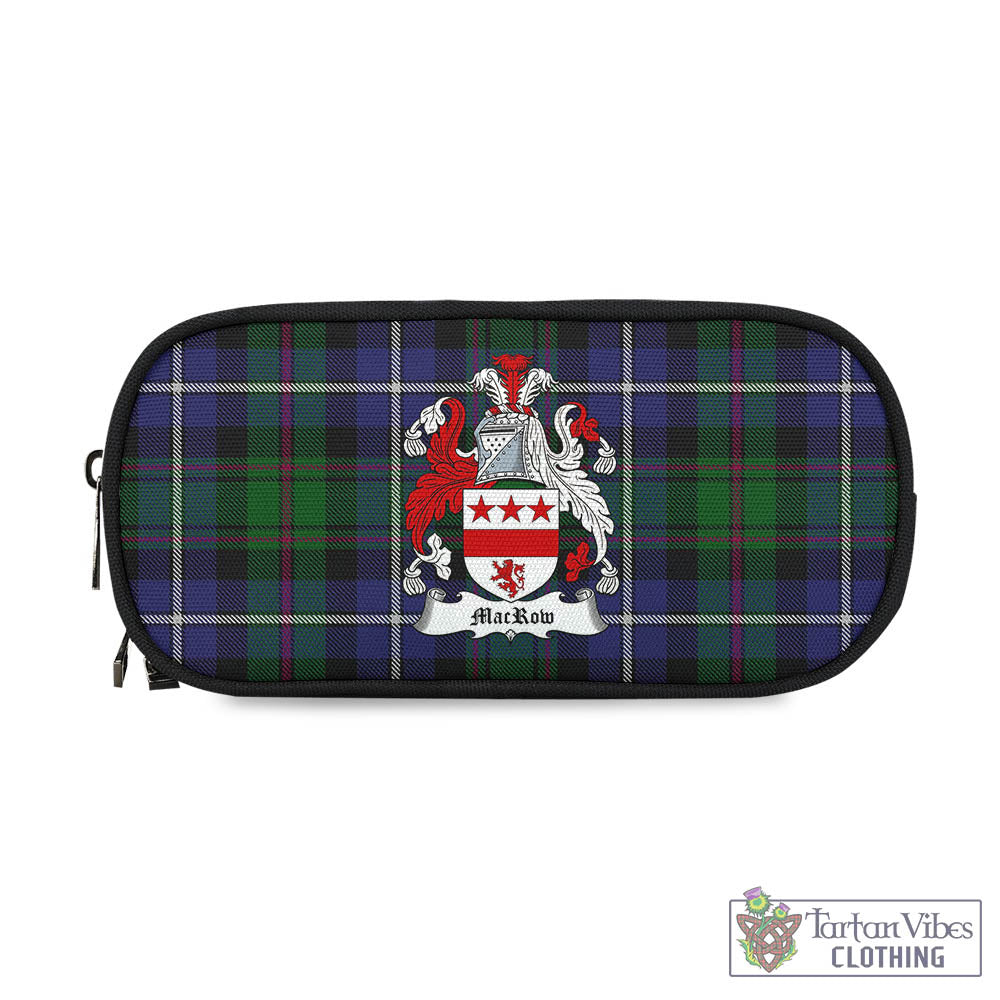 MacRow Hunting Tartan Pen and Pencil Case with Family Crest - Tartan Vibes Clothing