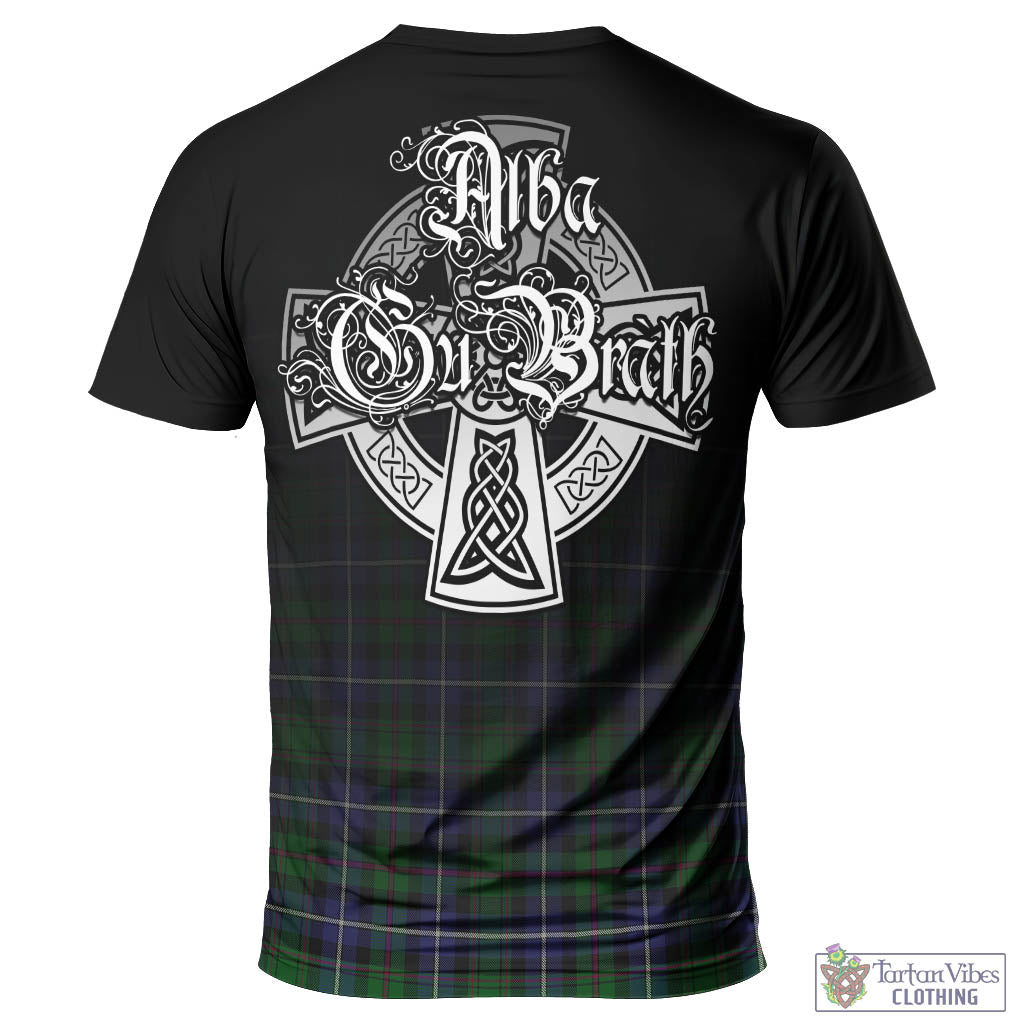 MacRow Hunting Tartan T-Shirt Featuring Alba Gu Brath Family Crest Celtic Inspired - Tartan Vibes Clothing