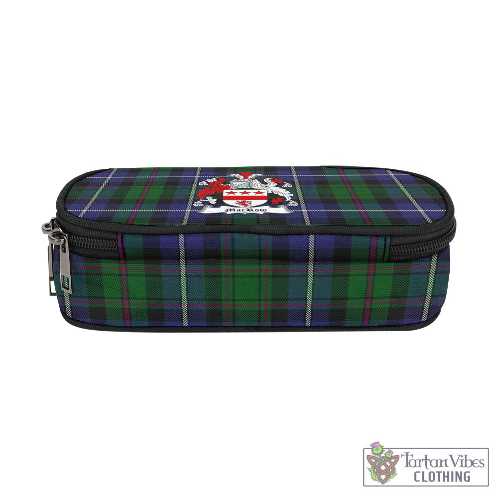 MacRow Hunting Tartan Pen and Pencil Case with Family Crest - Tartan Vibes Clothing