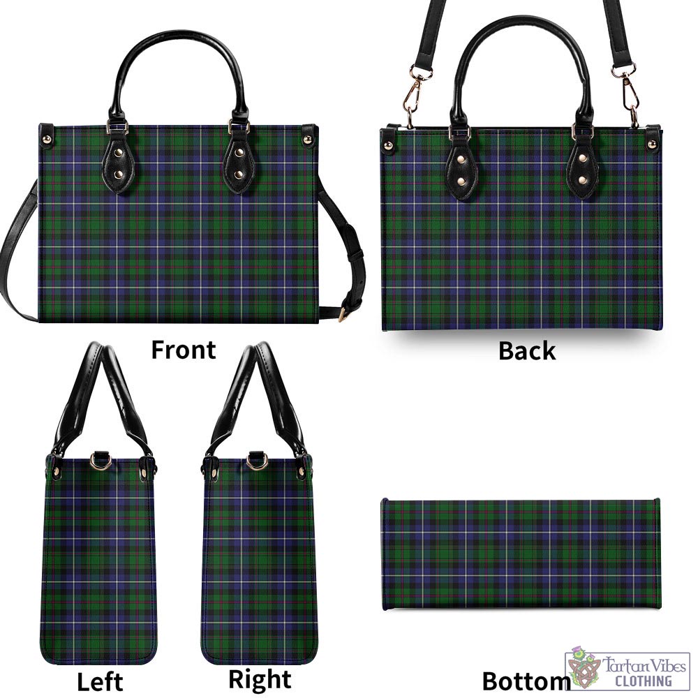 MacRow Hunting Tartan Luxury Leather Handbags - Tartan Vibes Clothing