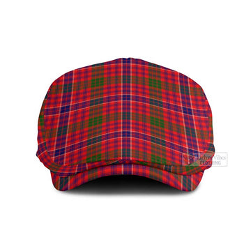 MacRow (McRow) Tartan Jeff Cap, Tartan Flat Cap