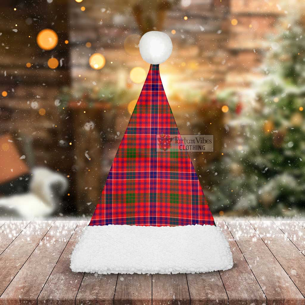 Tartan Vibes Clothing MacRow (McRow) Tartan Christmas Santa Hats