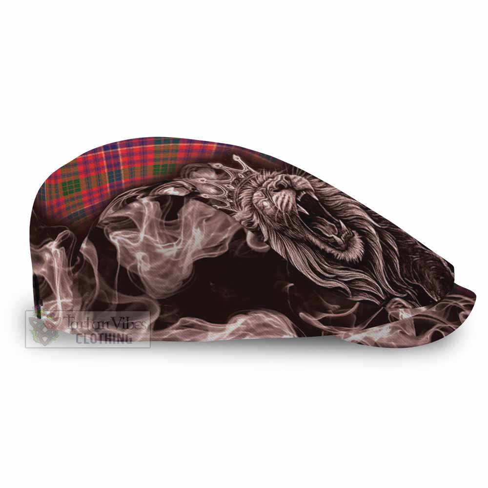 MacRow (McRow) Tartan Flat Cap, Jeff Cap Roaring Lion Heritage - Tartan Vibes Clothing