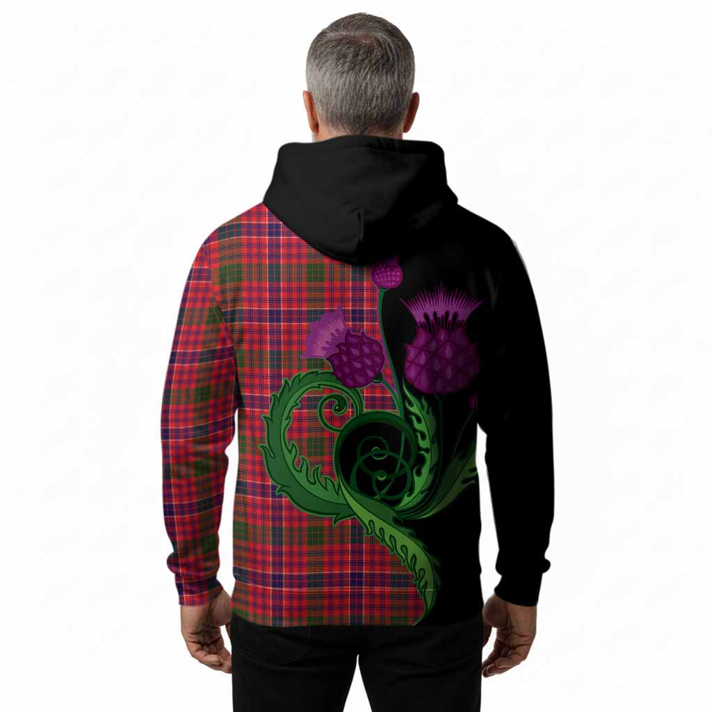 MacRow (McRow) Tartan Hoodie Traditional Scottish Thistle