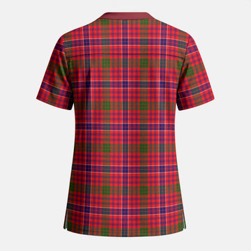 MacRow (McRow) Tartan Scrub Top - Tartan Vibes Clothing