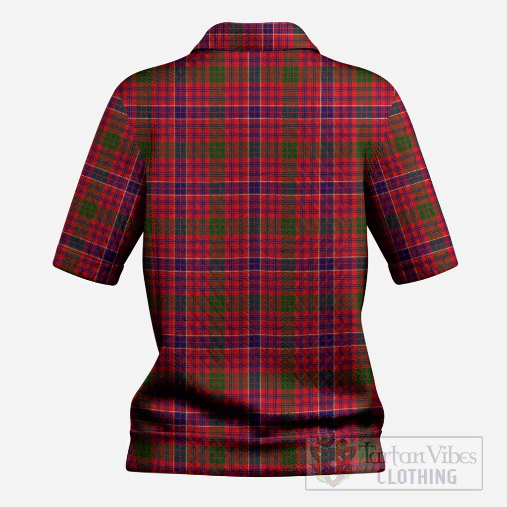 MacRow (McRow) Tartan Women’s Polo Sweater Top