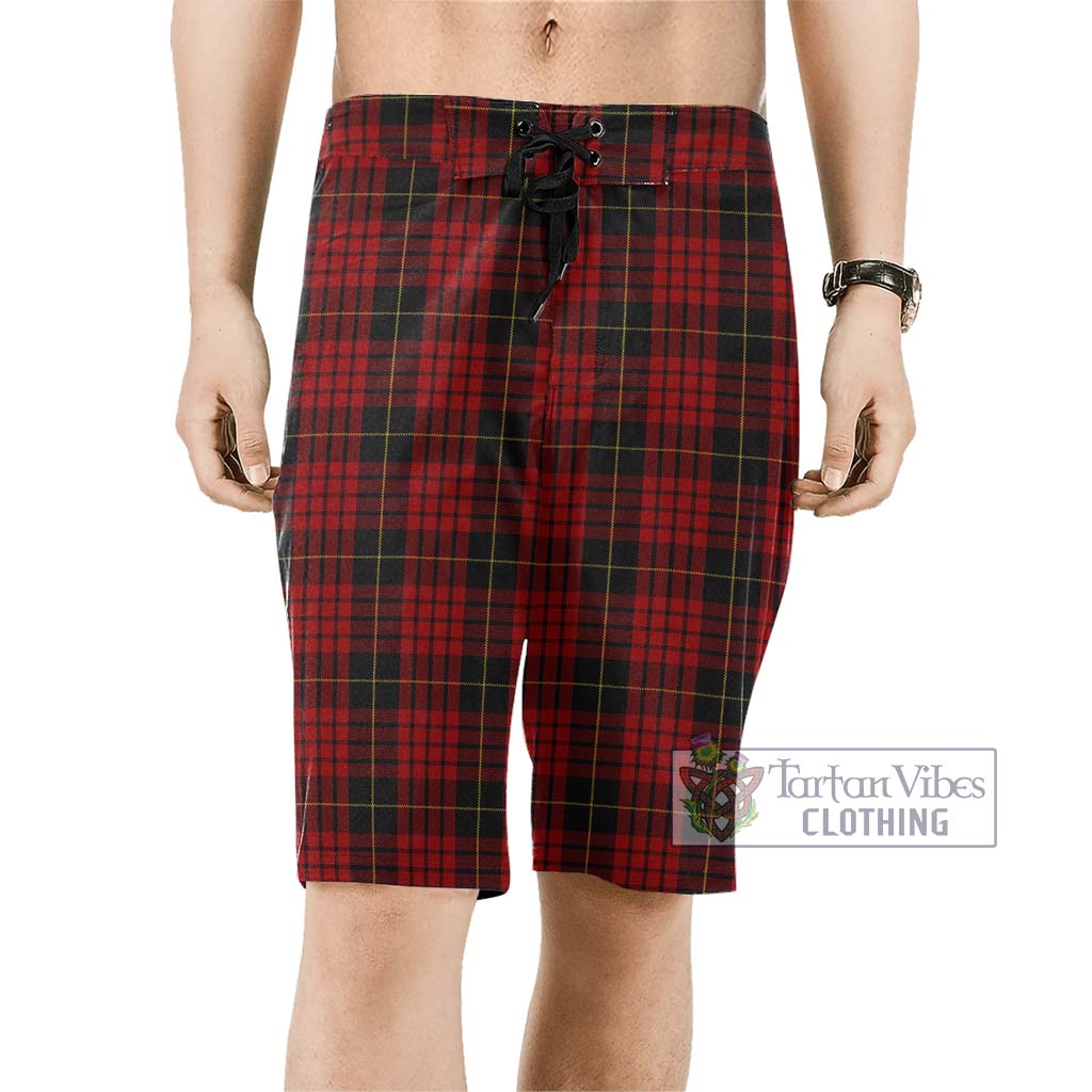 MacSwan Tartan Men's Board Shorts Men - Tartan Vibes Clothing