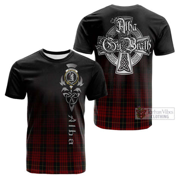 MacSwan Tartan Cotton T-shirt Featuring Alba Gu Brath Family Crest Celtic Inspired Kid's Shirt - Tartan Vibes Clothing