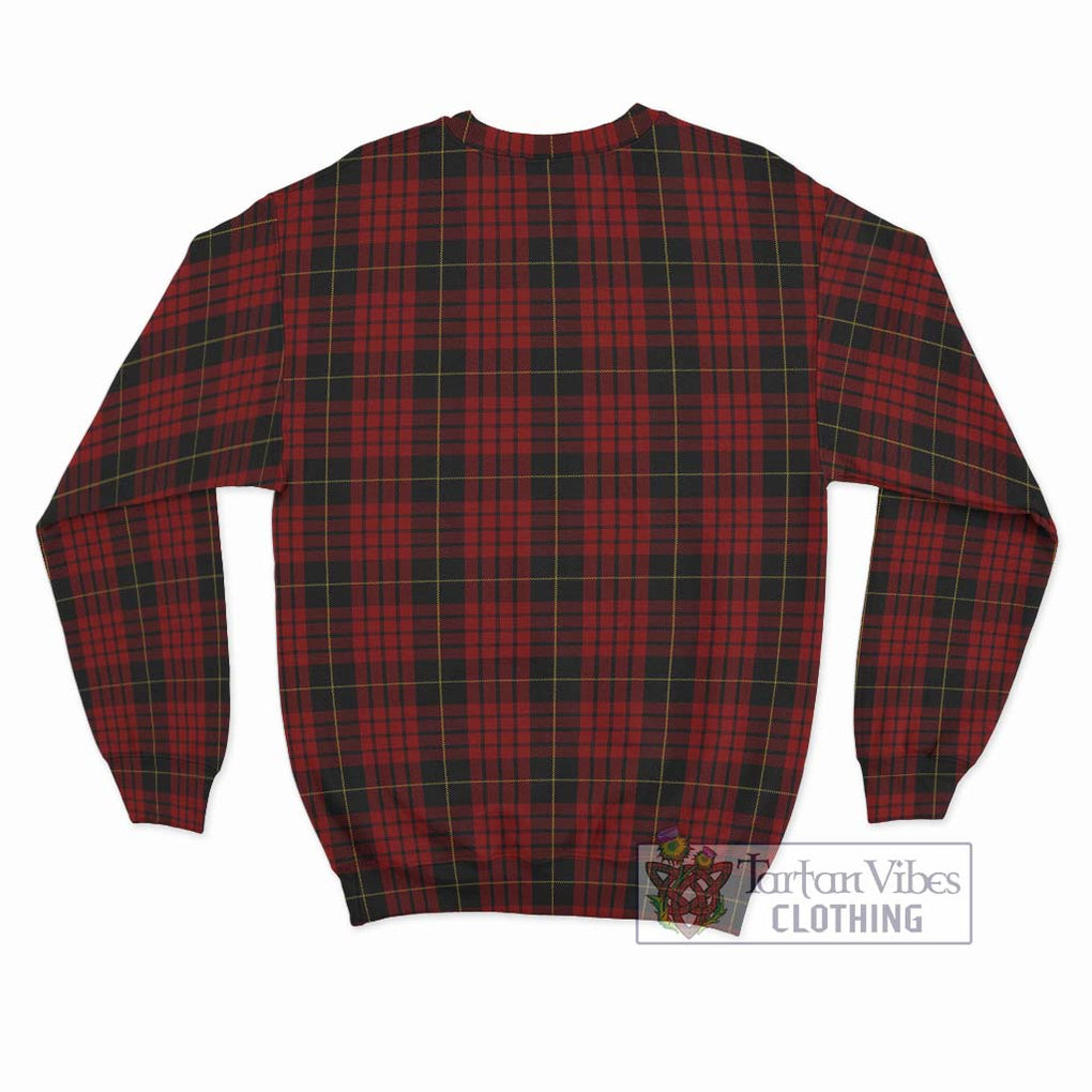 MacSwan Tartan Sweatshirt with Family Crest DNA In Me Style - Tartan Vibes Clothing