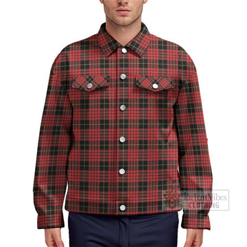 MacSwan Modern Tartan Unisex Lapel Cotton Jacket Unisex - Tartan Vibes Clothing