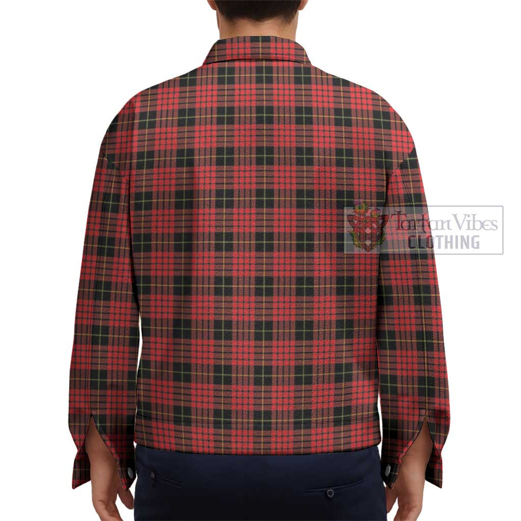 MacSwan Modern Tartan Unisex Lapel Cotton Jacket - Tartan Vibes Clothing
