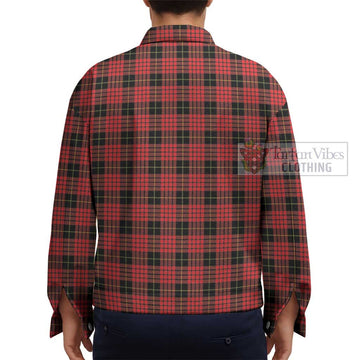 MacSwan Modern Tartan Unisex Lapel Cotton Jacket - Tartan Vibes Clothing