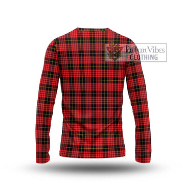 MacSwan Modern Tartan Long Sleeve T-Shirt with Family Crest DNA In Me Style - Tartan Vibes Clothing