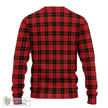MacSwan Modern Tartan Ugly Sweater with Family Crest DNA In Me Style - Tartan Vibes Clothing