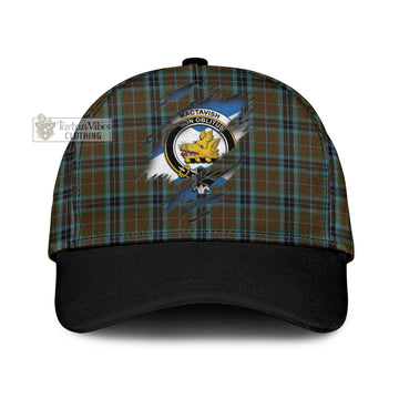 MacTavish Hunting Tartan Classic Cap with Family Crest In Me Style
