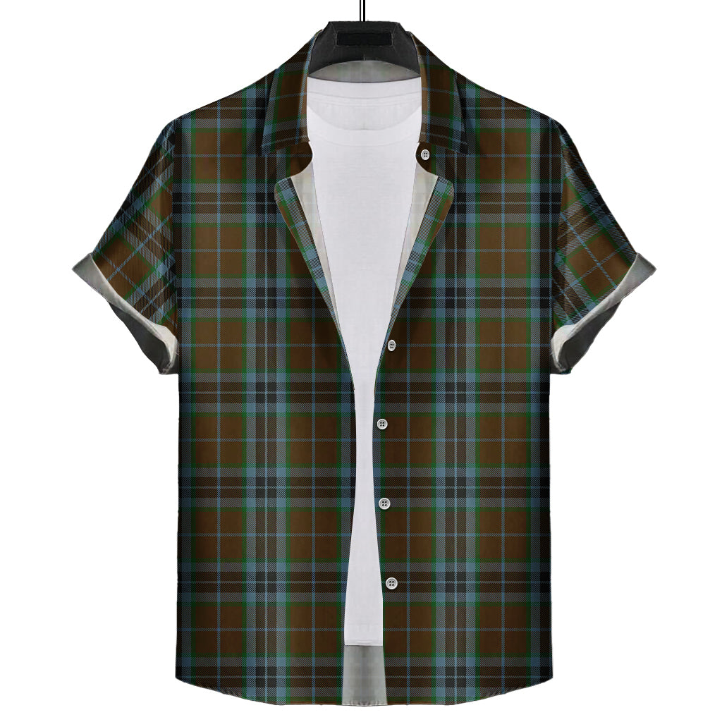 mactavish-hunting-tartan-short-sleeve-button-down-shirt