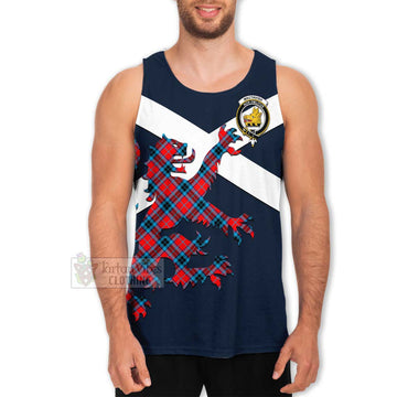 MacTavish (McTavish) Tartan Lion Rampant Men's Tank Top Proudly Display Your Heritage with Alba Gu Brath and Clan Name