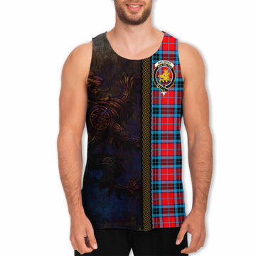 MacTavish (McTavish) Tartan Family Crest Men's Tank Top Alba Gu Brath Be Brave Lion Ancient Style