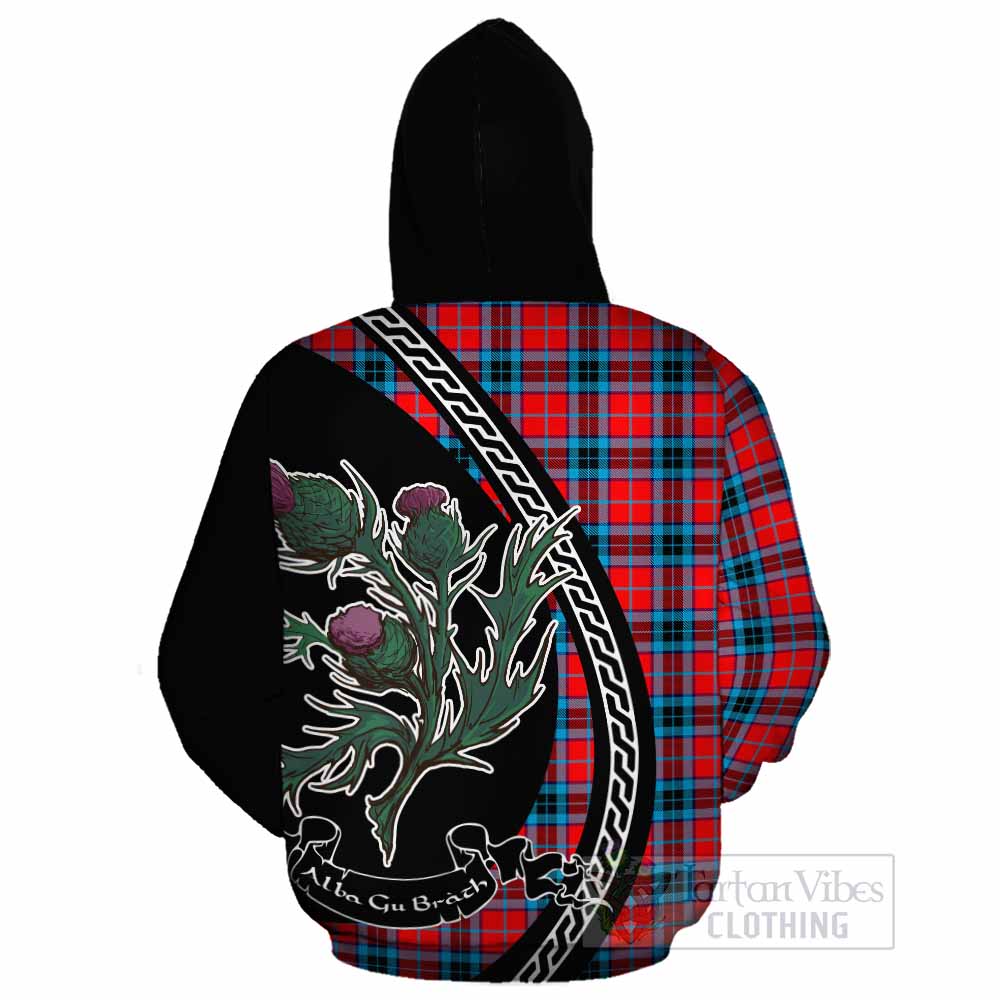 MacTavish (McTavish) Family Crest Tartan Cotton Hoodie Alba Thistle Inspired - Tartan Vibes Clothing