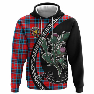 MacTavish (McTavish) Family Crest Tartan Hoodie Alba Thistle Inspired