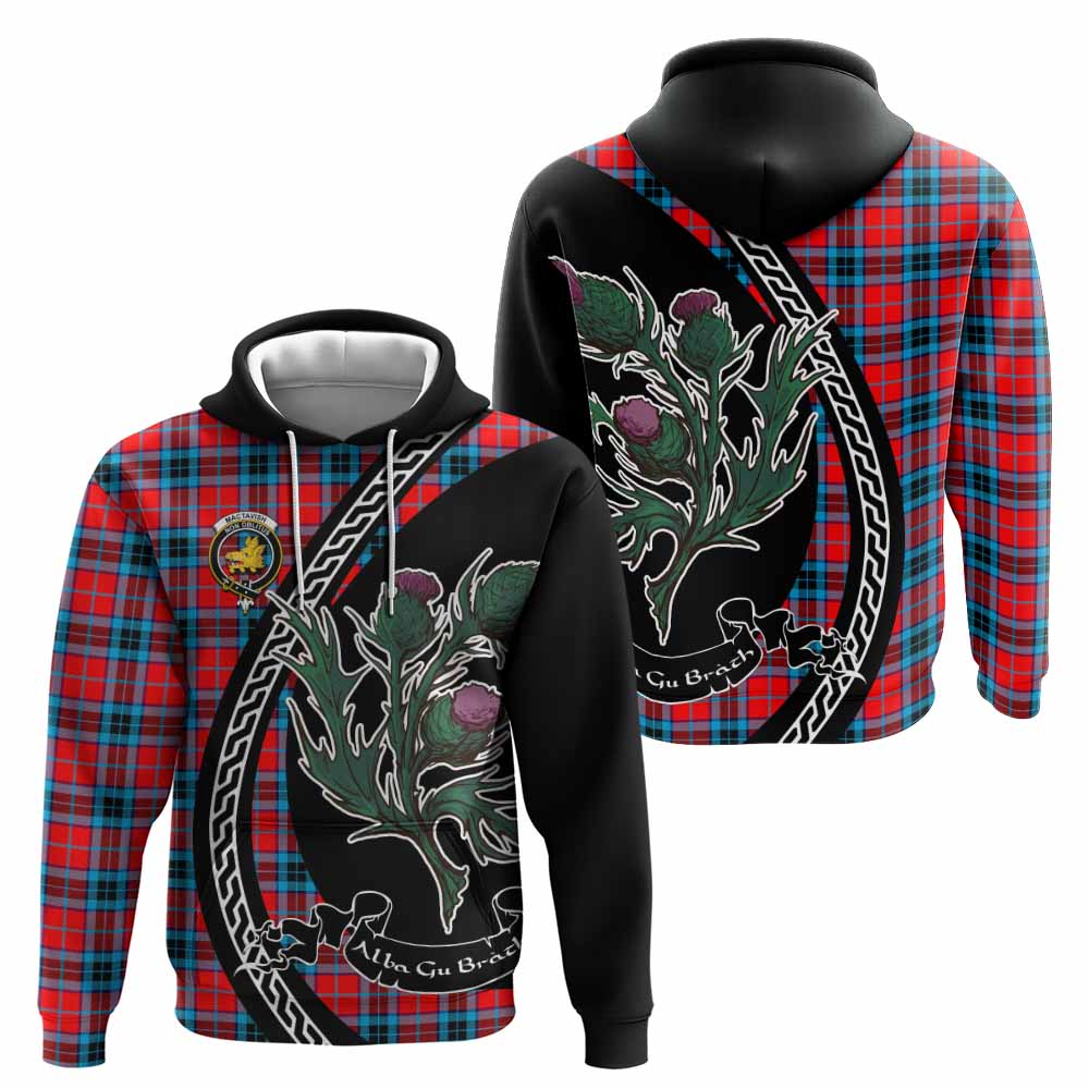 MacTavish (McTavish) Family Crest Tartan Hoodie Alba Thistle Inspired - Tartan Vibes Clothing