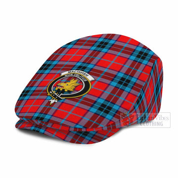MacTavish (McTavish) Family Crest Tartan Jeff Cap, Tartan Flat Cap