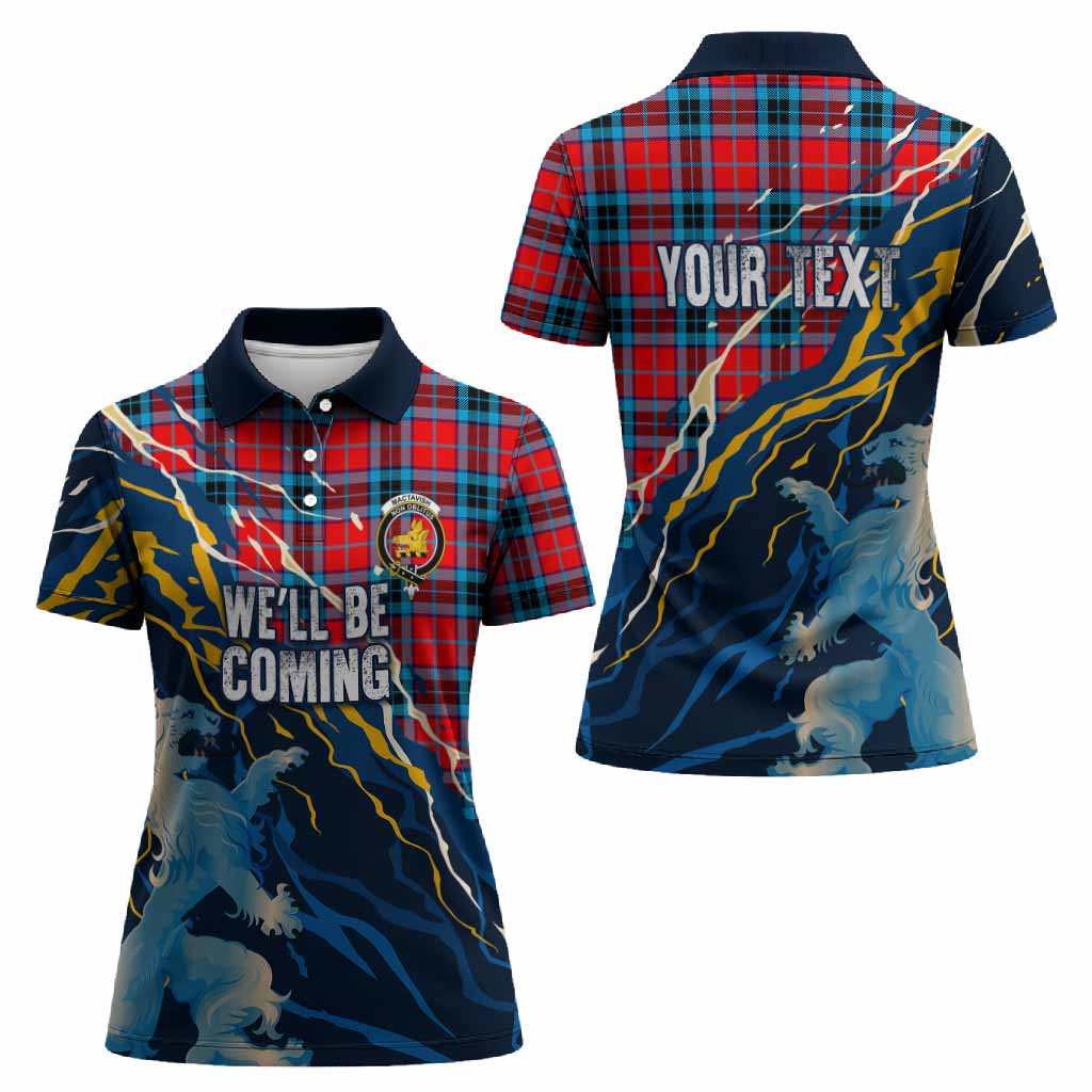 MacTavish (McTavish) Scotland Tartan Women Polo Shirt WC2026 Football - We'll Be Coming