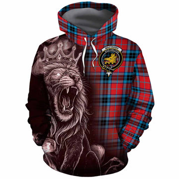 MacTavish (McTavish) Tartan Cotton Hoodie Roaring Lion Heritage
