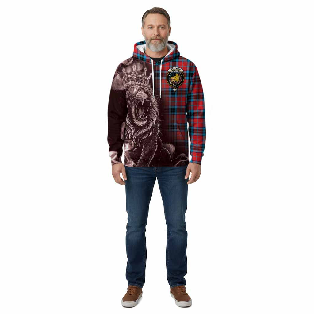 MacTavish (McTavish) Tartan Cotton Hoodie Roaring Lion Heritage