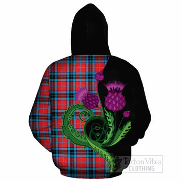 MacTavish (McTavish) Tartan Cotton Hoodie Traditional Scottish Thistle