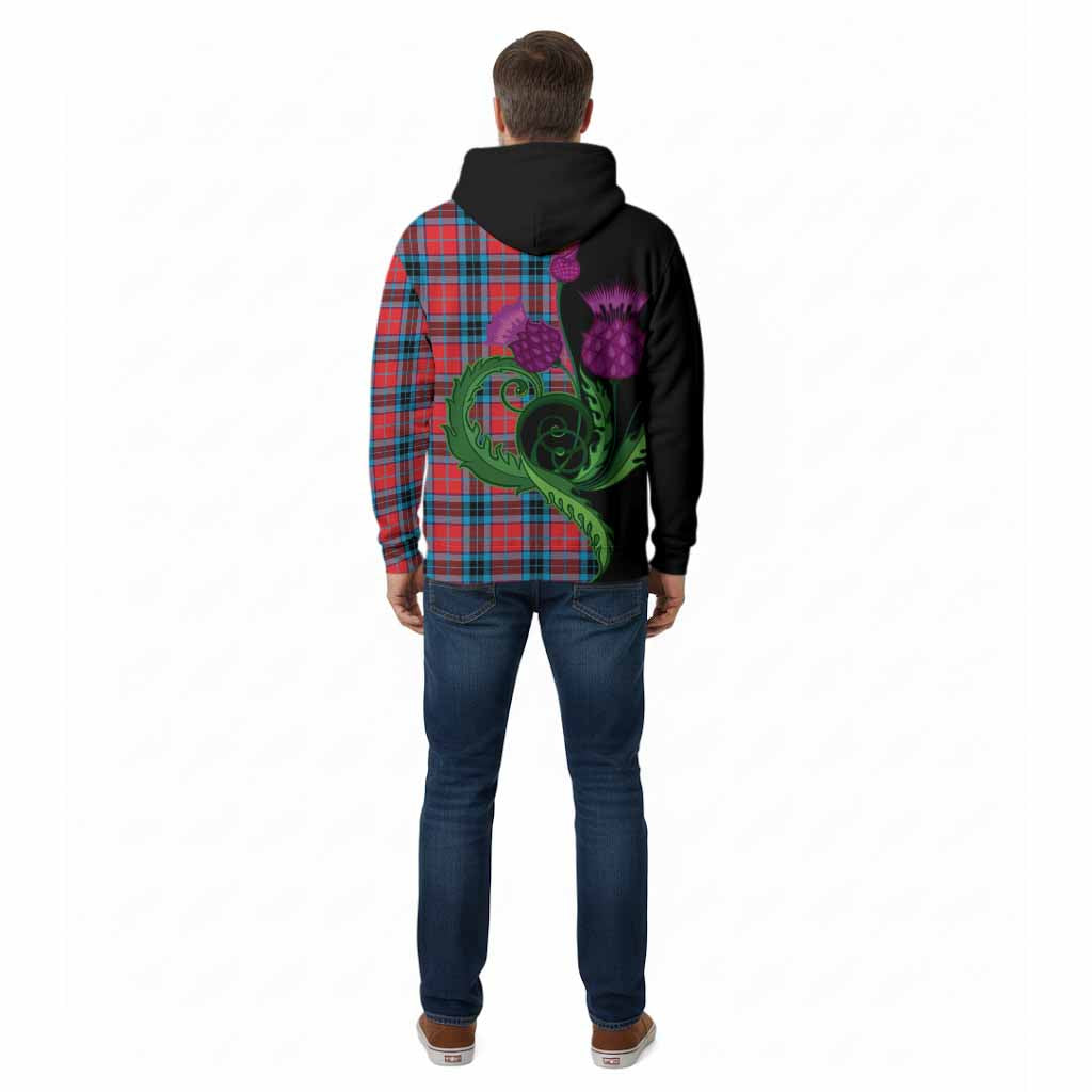 MacTavish (McTavish) Tartan Cotton Hoodie Traditional Scottish Thistle