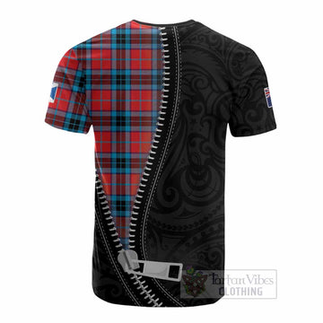 MacTavish (McTavish) Tartan Cotton T-shirt New Zealand Pattern Unique Zipper Stylized