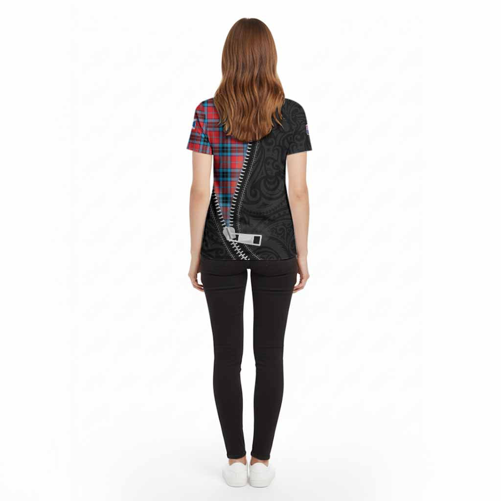 MacTavish (McTavish) Tartan Cotton T-shirt New Zealand Pattern Unique Zipper Stylized